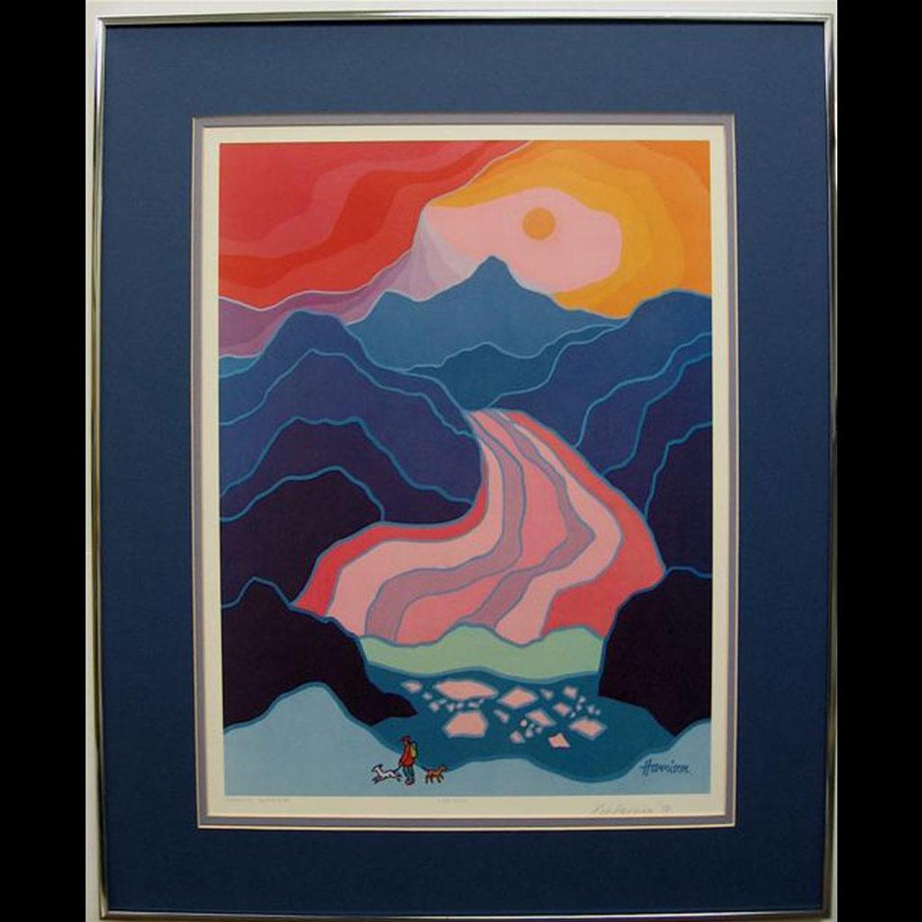 Ted Harrison (1926-2015) - Monty’S Glacier; Warrior Scout