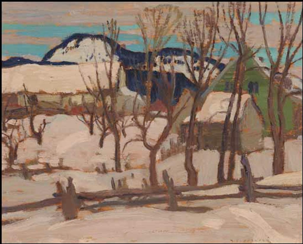 Alexander Young (A. Y.) Jackson (1882-1974) - A Quebec Farm