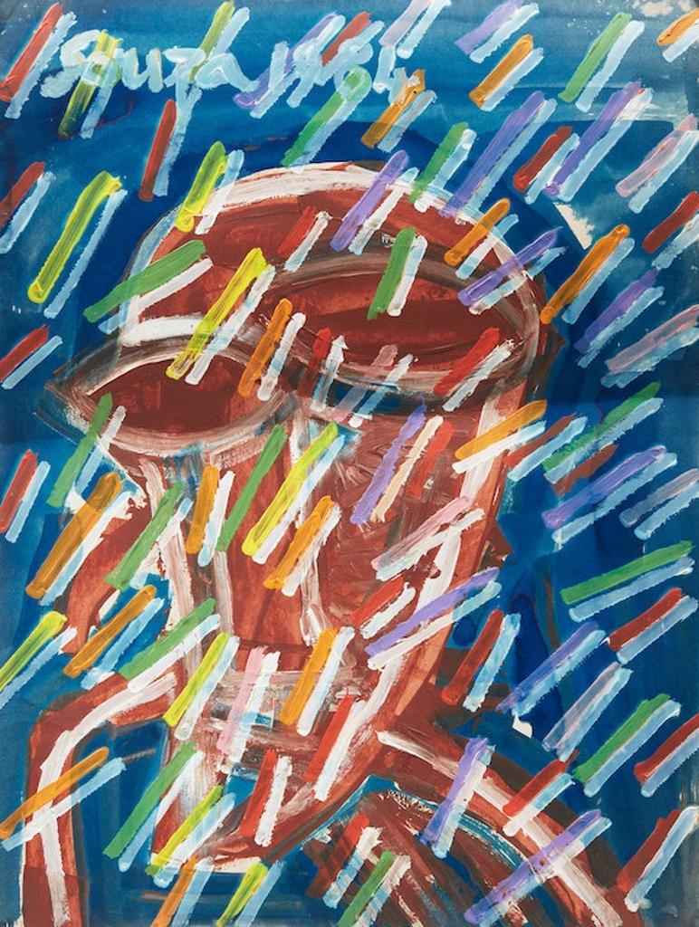 Francis Newton Souza (1924-2002) - Portrait (1984)