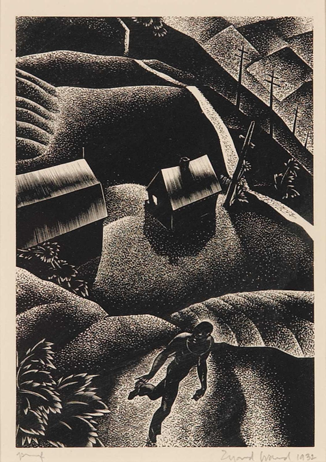 Lynd Kendall Ward - Untitled - Wild Pilgrimage #A.P.