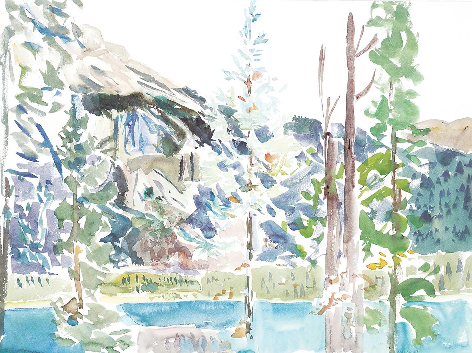Barbara Ballachey (1949) - Still Water, Emerald Lake