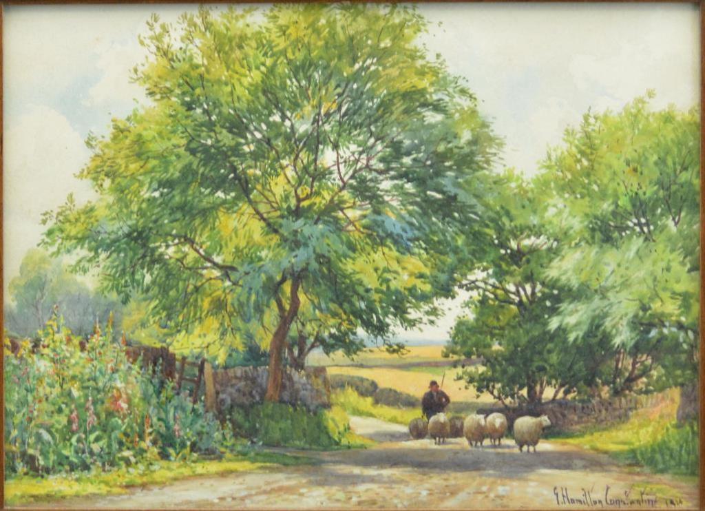 George Hamilton Constantine (1878-1967) - Changing Pastures