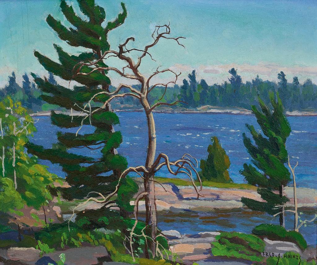 Frederick Stanley Haines (1879-1960) - Wanapitei Bay, End Of Scythes Island Looking South