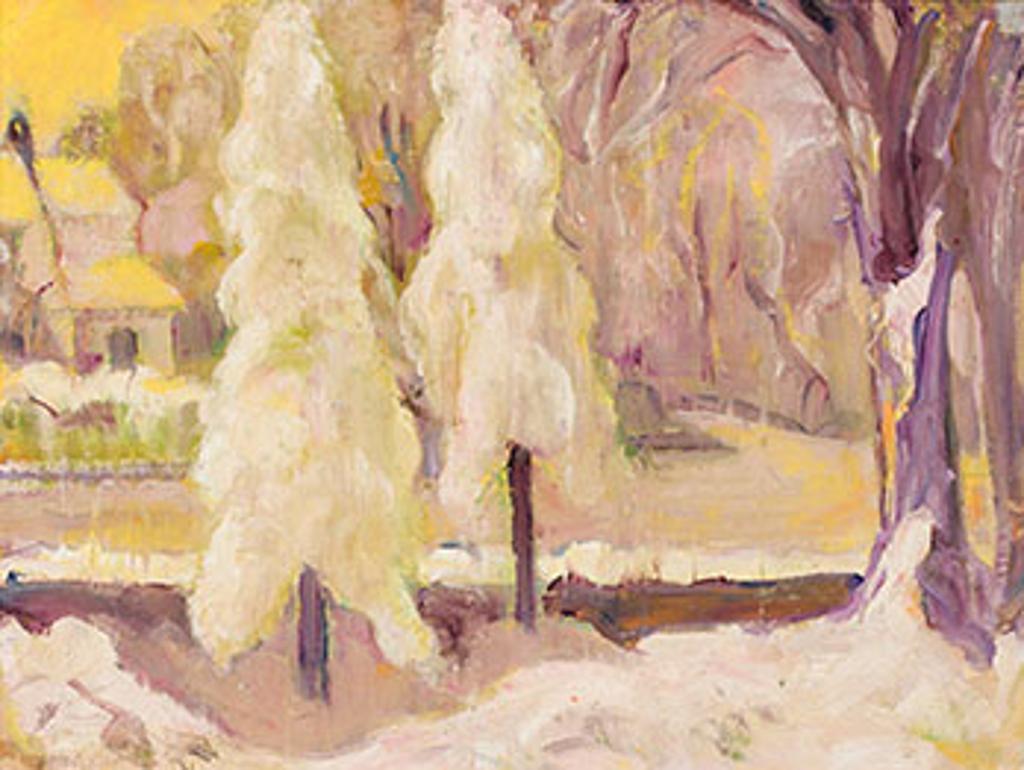 Henrietta Mabel May (1877-1971) - Late Afternoon Glow - Vancouver