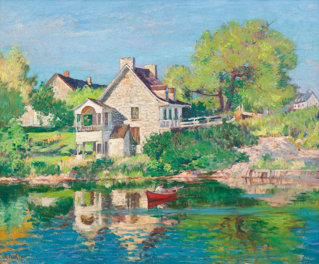 Robert Wakeham Pilot (1898-1967) - Summer On The River