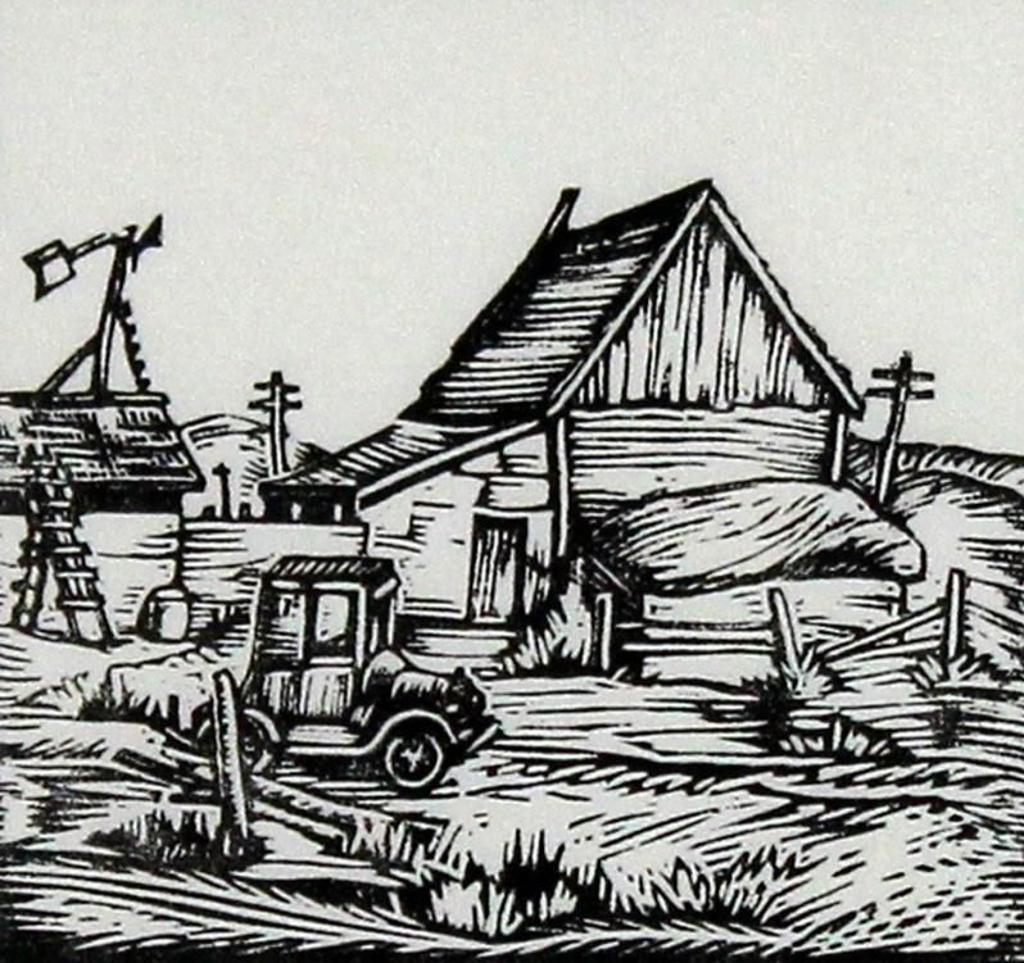 Clifford Foard Cliff Robinson (1916-1992) - Small Farm