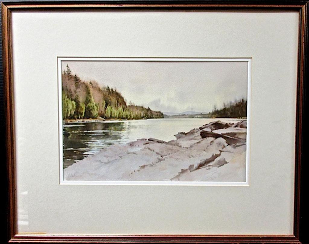 J. Welsh - The Madawaska River Near Calabogie, Ont.; Study Of Three Boys