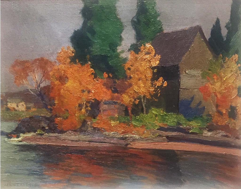 John William (J.W.) Beatty (1869-1941) - Autumn in Parry Sound
