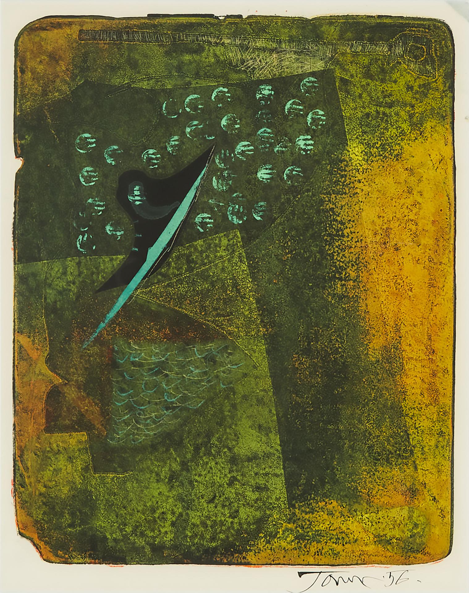 Harold Barling Town (1924-1990) - Small Kite For Hokusai, 1956