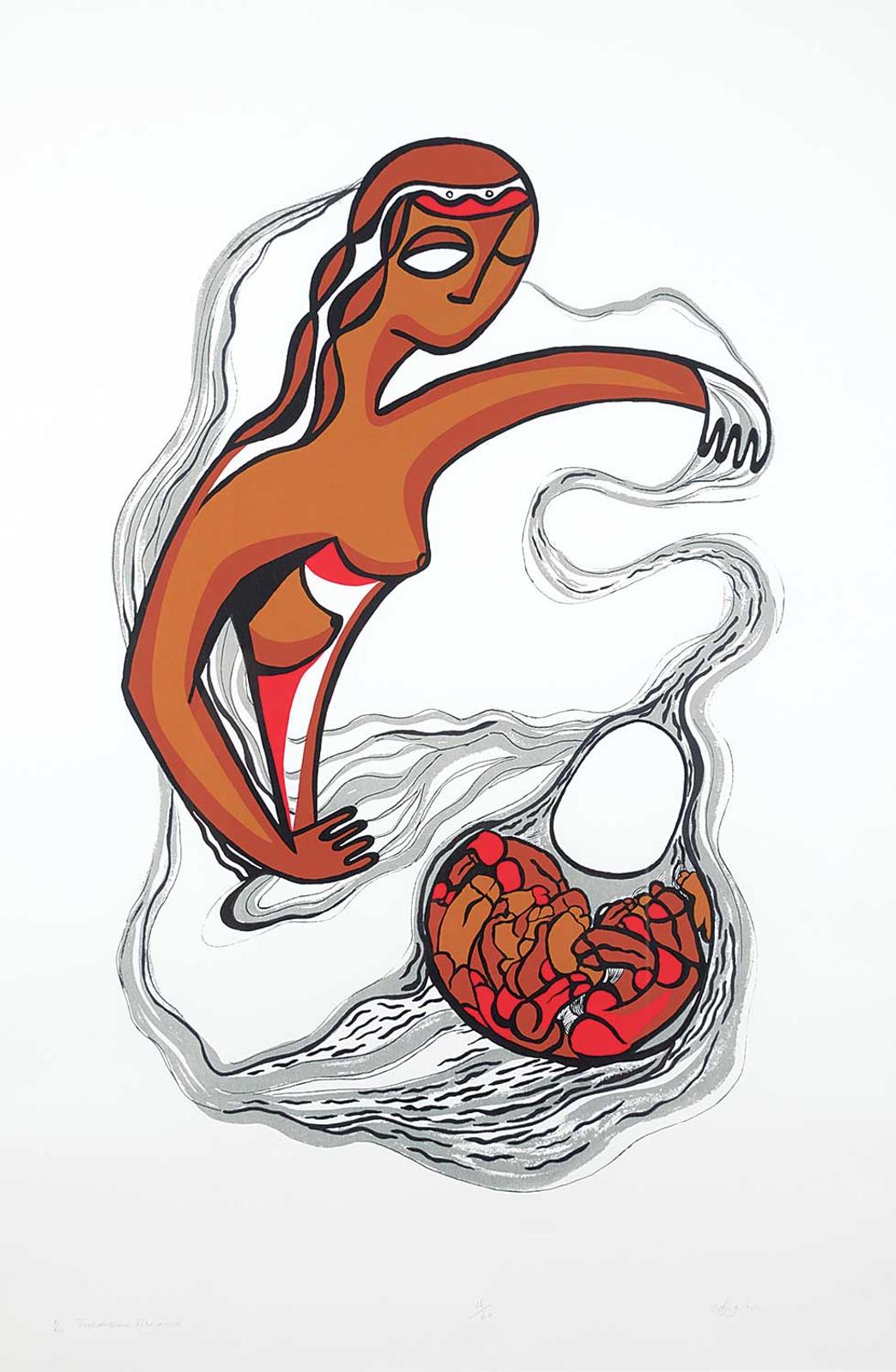 Daphne Odjig (1919-2016) - Medicine Dream  #16/60