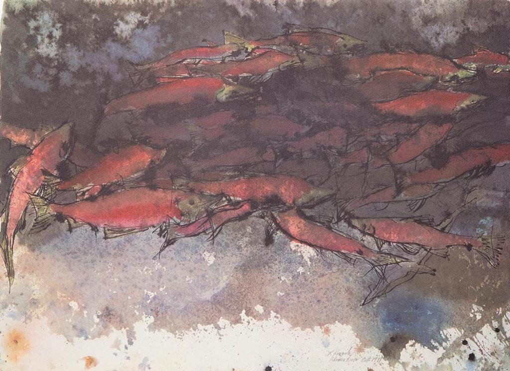 Rudy Kovach (1929-2006) - Adams River