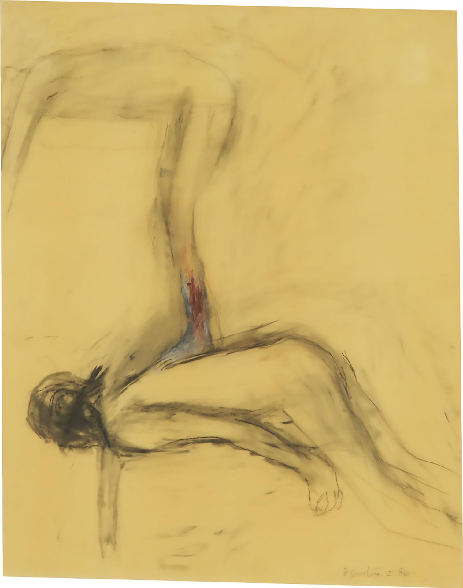 Betty Roodish Goodwin (1923-2008) - RED FEET, 1986