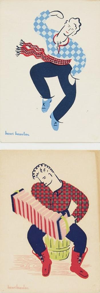Henri Beaulac (1914-1994) - Quebecois in Music and Dance (L'accordéoniste et Le gigueur)
