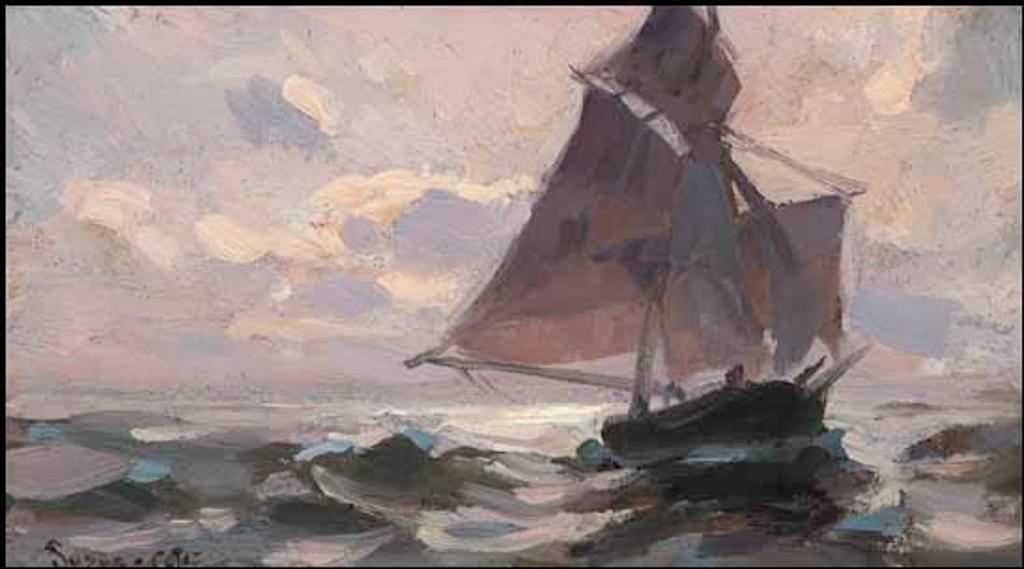 Marc-Aurèle de Foy Suzor-Coté (1869-1937) - Retour de pêche au large de Bréhat, Bretagne