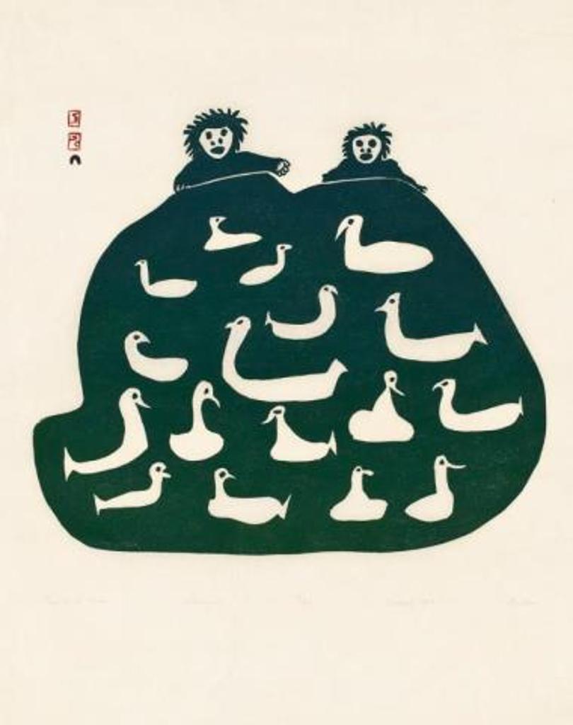 Pudlo Pudlat (1916-1992) - Untitled