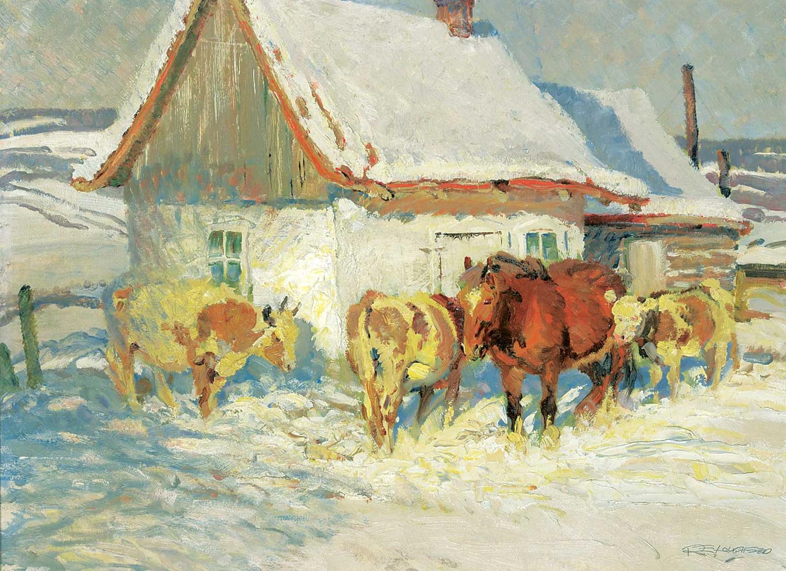 Robert Elmer Lougheed (1901-1982) - Winter Warmth
