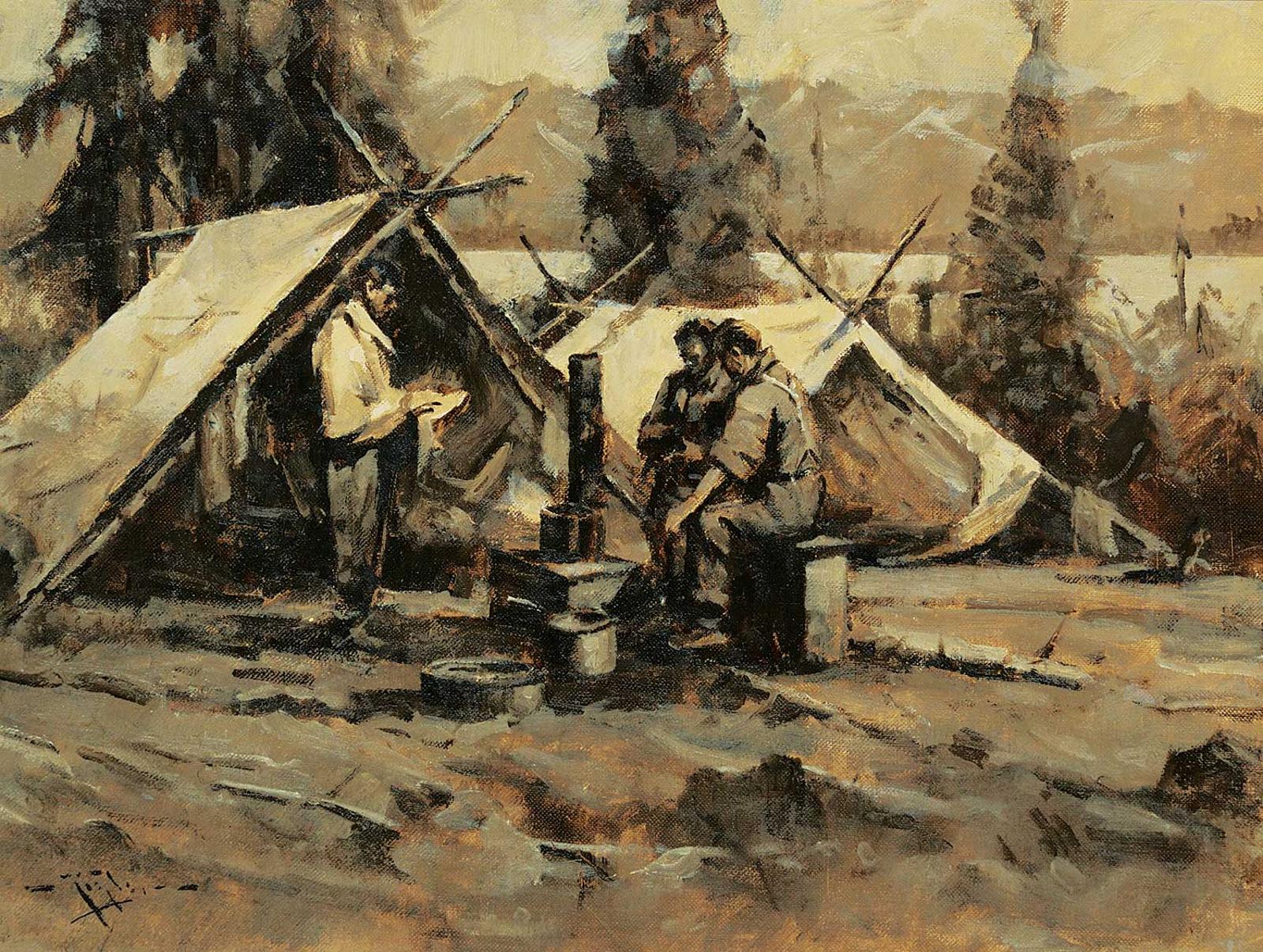 Eustace Paul Ziegler (1881-1969) - Untitled - Chow Time