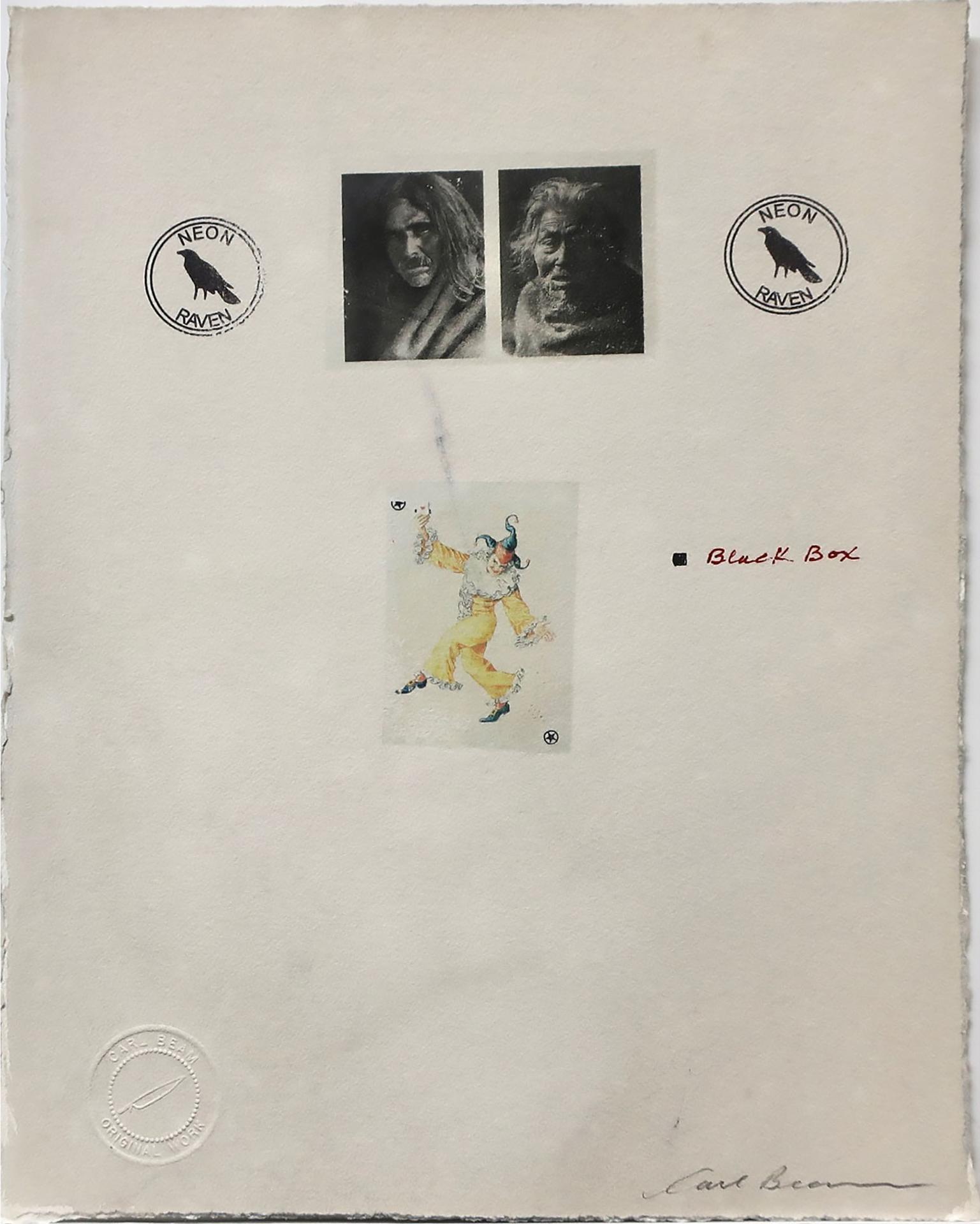 Carl Beam (1943-2005) - Portraits/Jester/Black Box