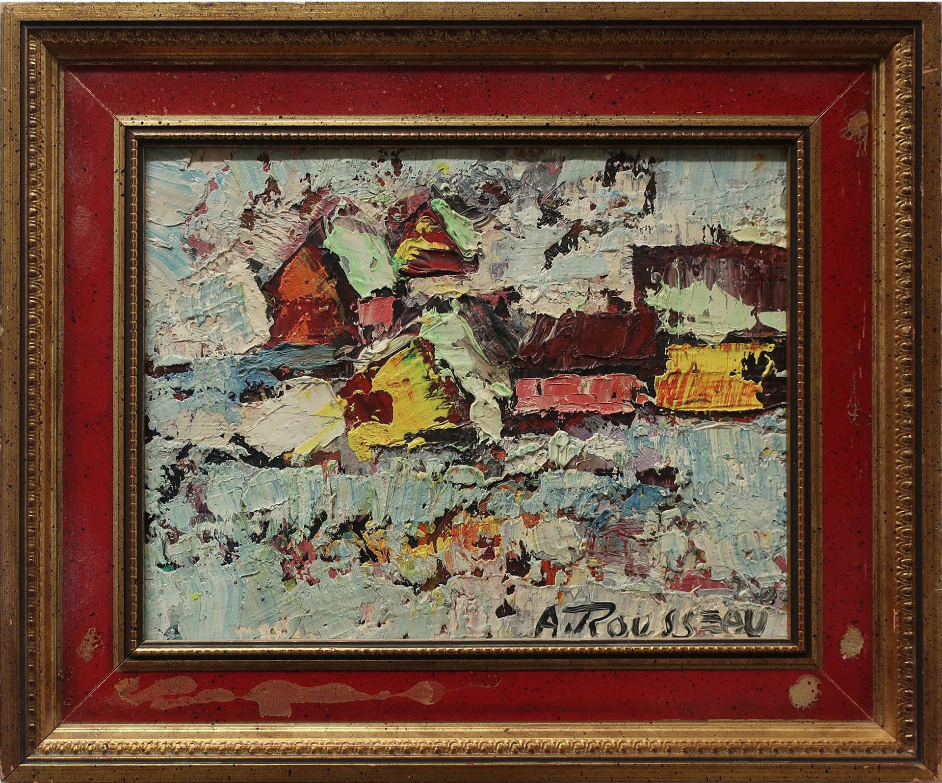 Albert Rousseau (1908-1982) - Untitled (Village)