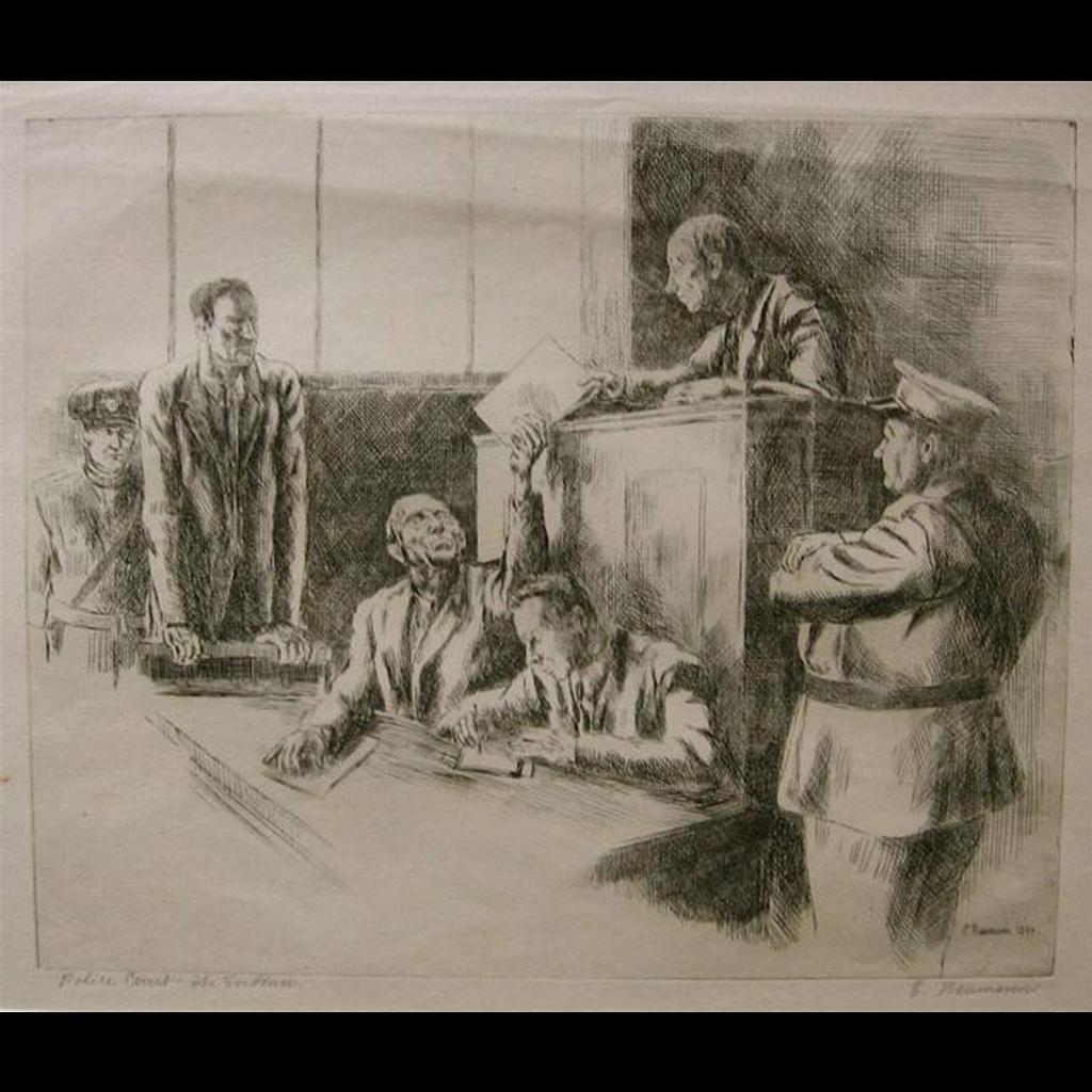Ernst Neumann (1907-1956) - Police Court - The Evidence; The Accused: Lawyers And Client; Court Of Appeals