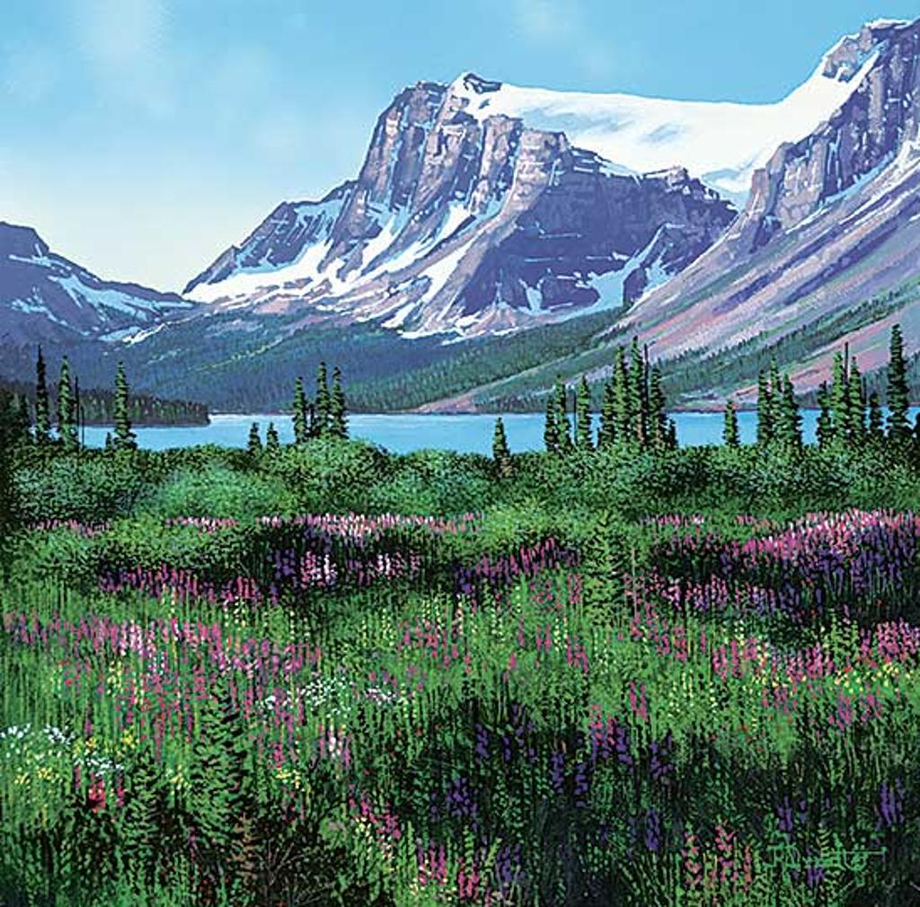 Roger D. Arndt (1959) - Crowfoot and the Bow Glacier