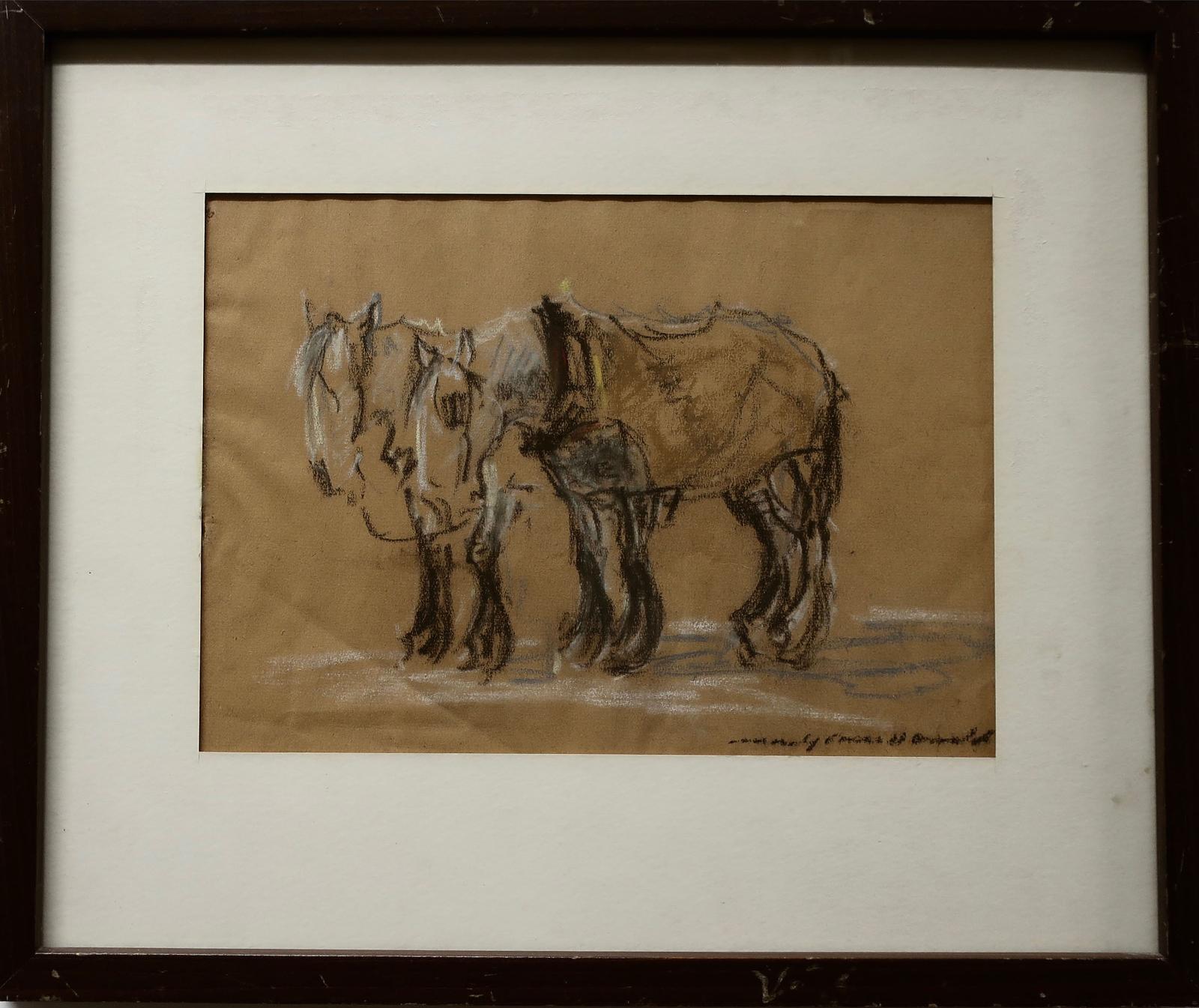 Manly Edward MacDonald (1889-1971) - The Tired Horse