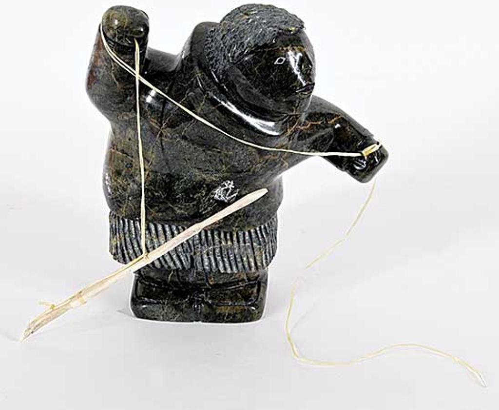 Pitsiula Kilabuk - Untitled - Hunter with Harpoon