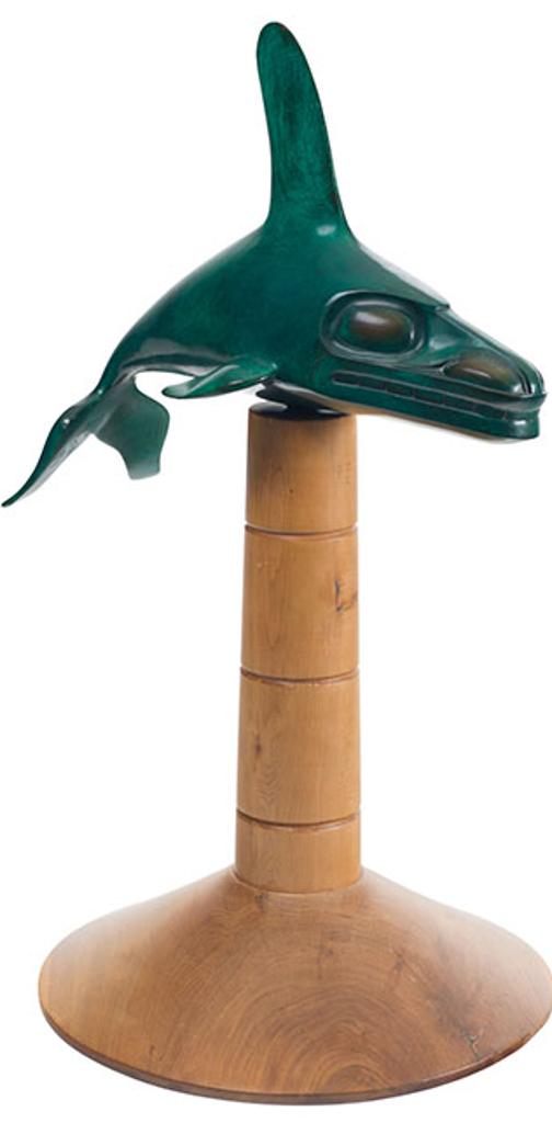 William Ronald (Bill) Reid (1920-1998) - Killer Whale on Clan Hat