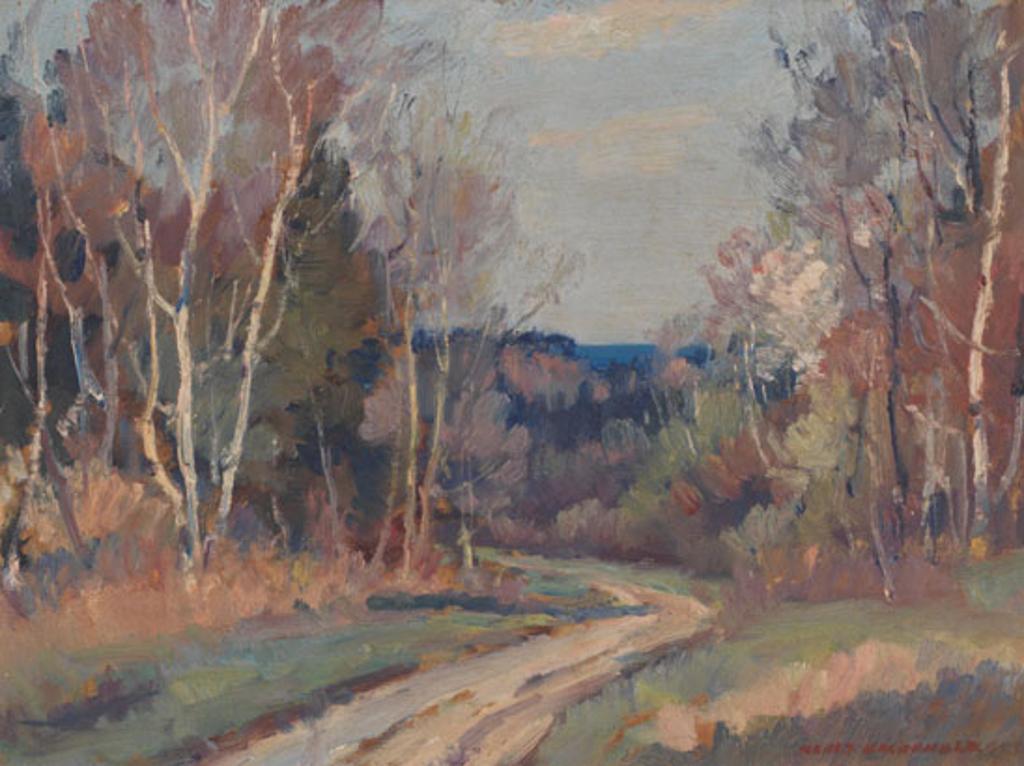 Manly Edward MacDonald (1889-1971) - Road Through the Forest