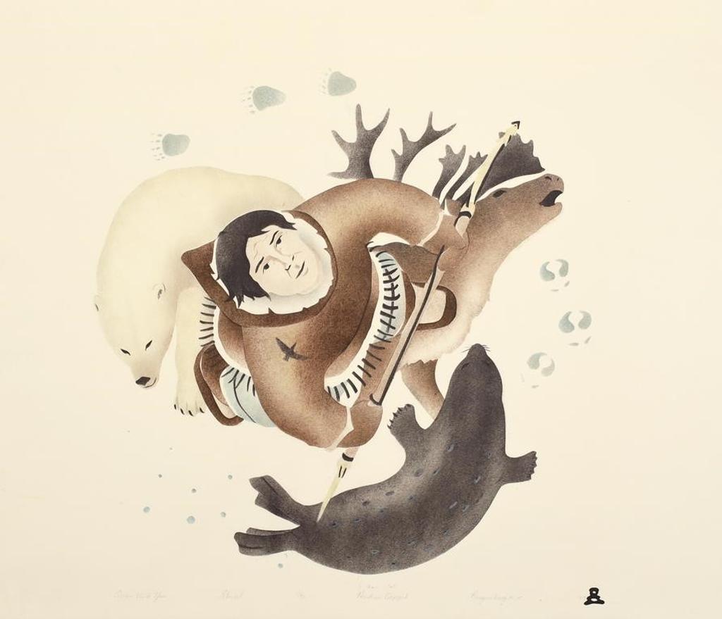 Andrew Qappik Karpik (1964) - Given on to You; 1999; ed. #17/50