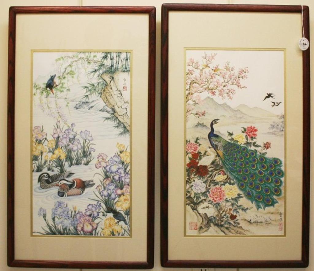 Wei Tseng Yang - Suite of 5 Asian Landscapes