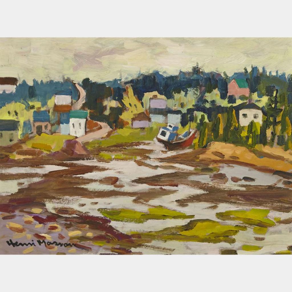 Henri Leopold Masson (1907-1996) - Low Tide, Bic, Que.
