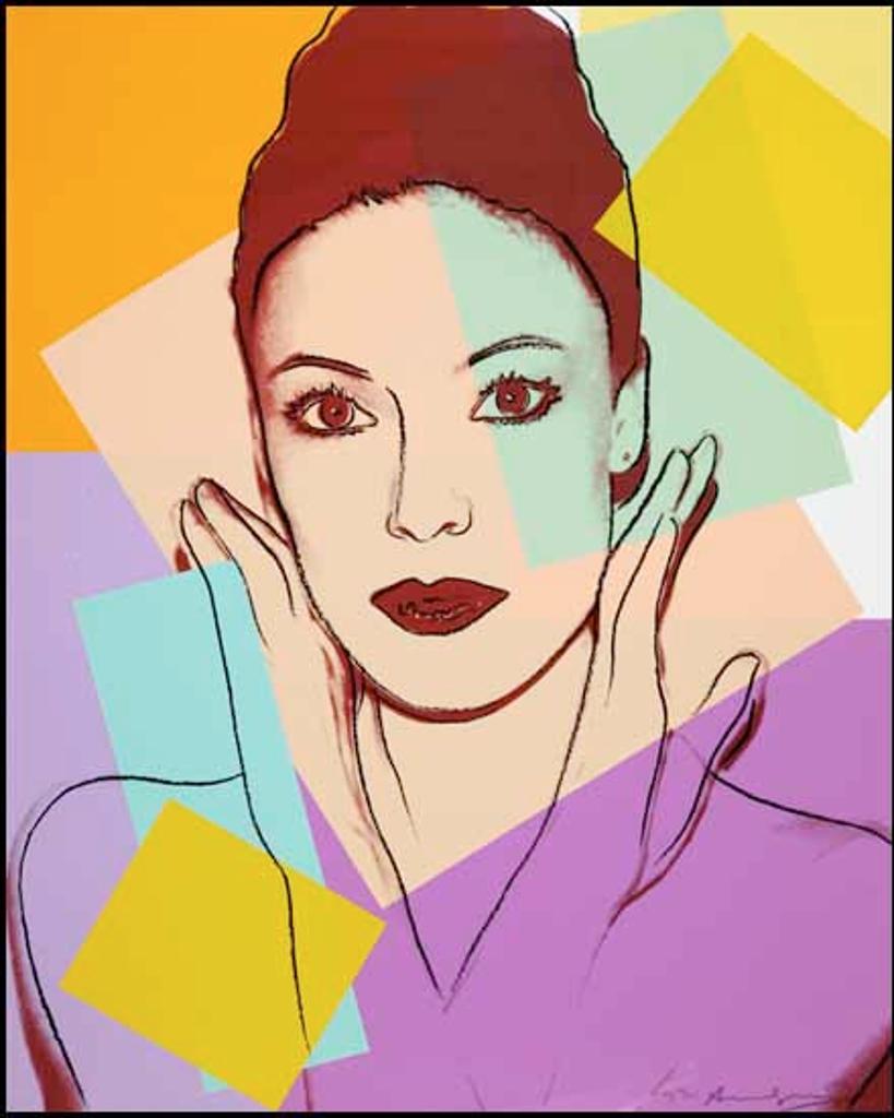 Andy Warhol (1928-1987) - Karen Kain (F. & S. IIB.236)