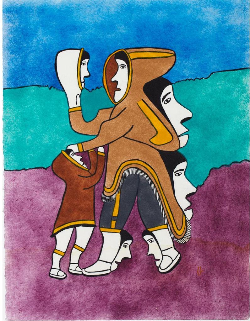 Simon Tookoome (1934-2010) - The Shaman Performs