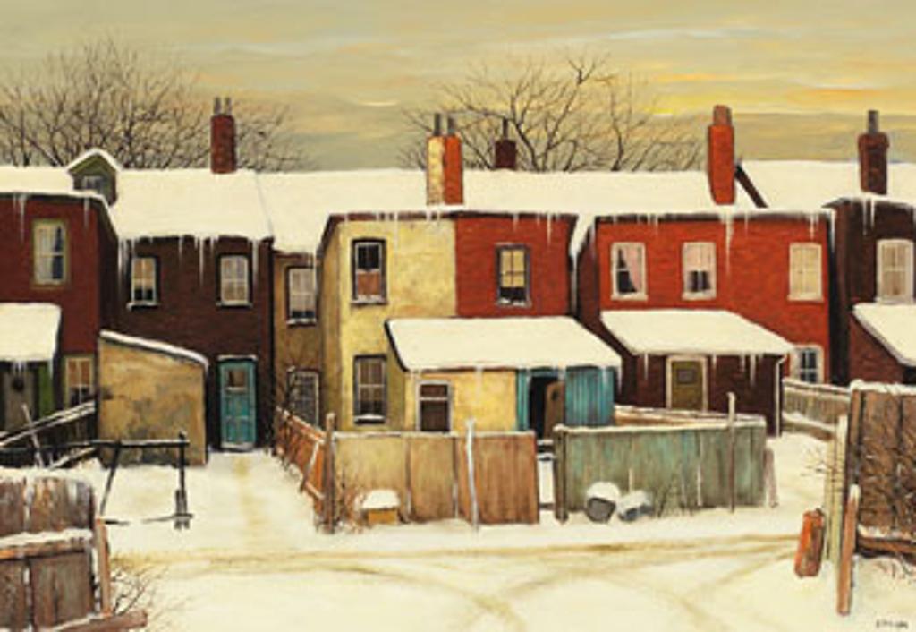 John Kasyn (1926-2008) - On Bleecker St. North