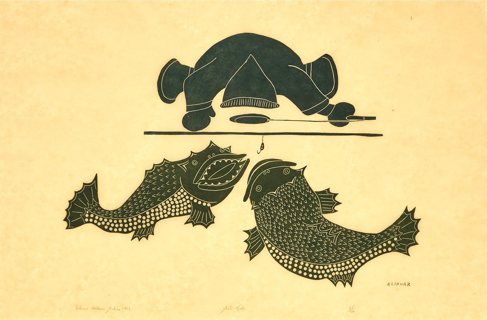 Peter Aliknak (1928-1992) - Divie Fish