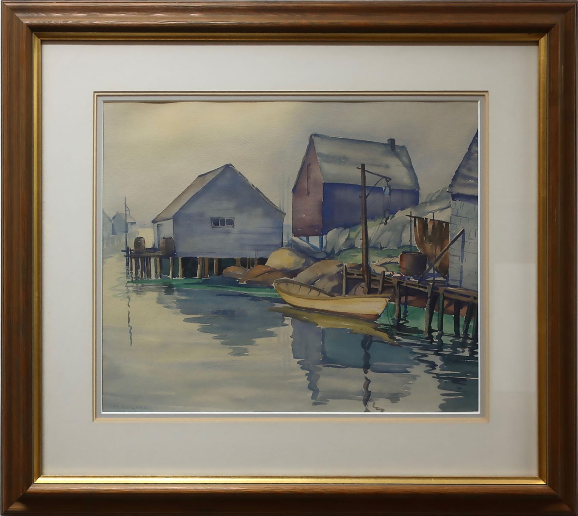 Marguerite (Mary) Zwicker (1904-1993) - Untitled (Cove Study)