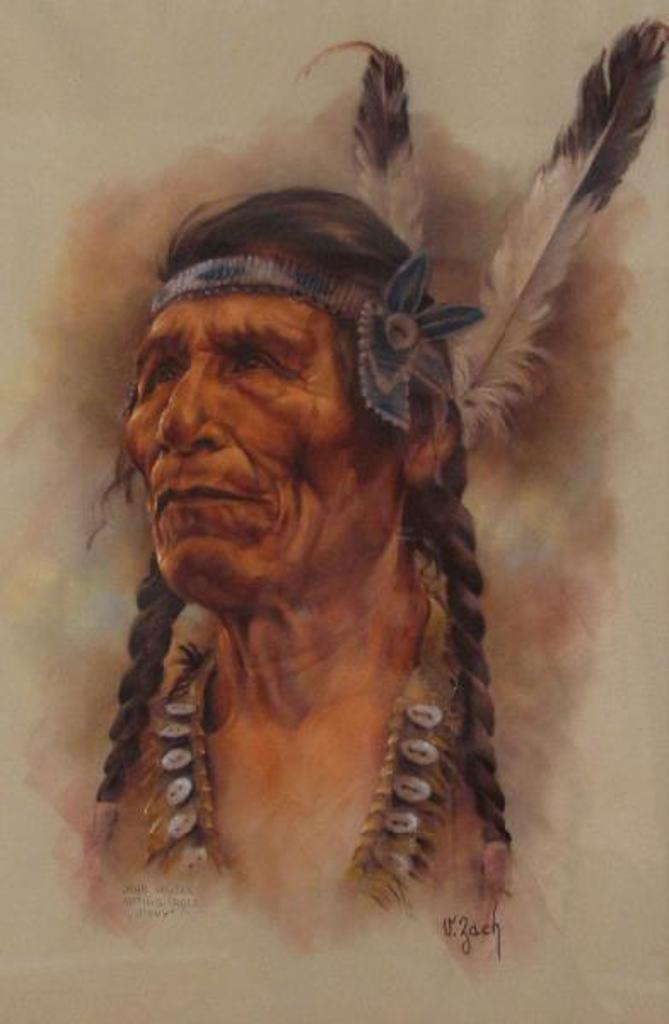 Vilem Zach (1946) - John Hunter, Sitting Eagle, Stoney