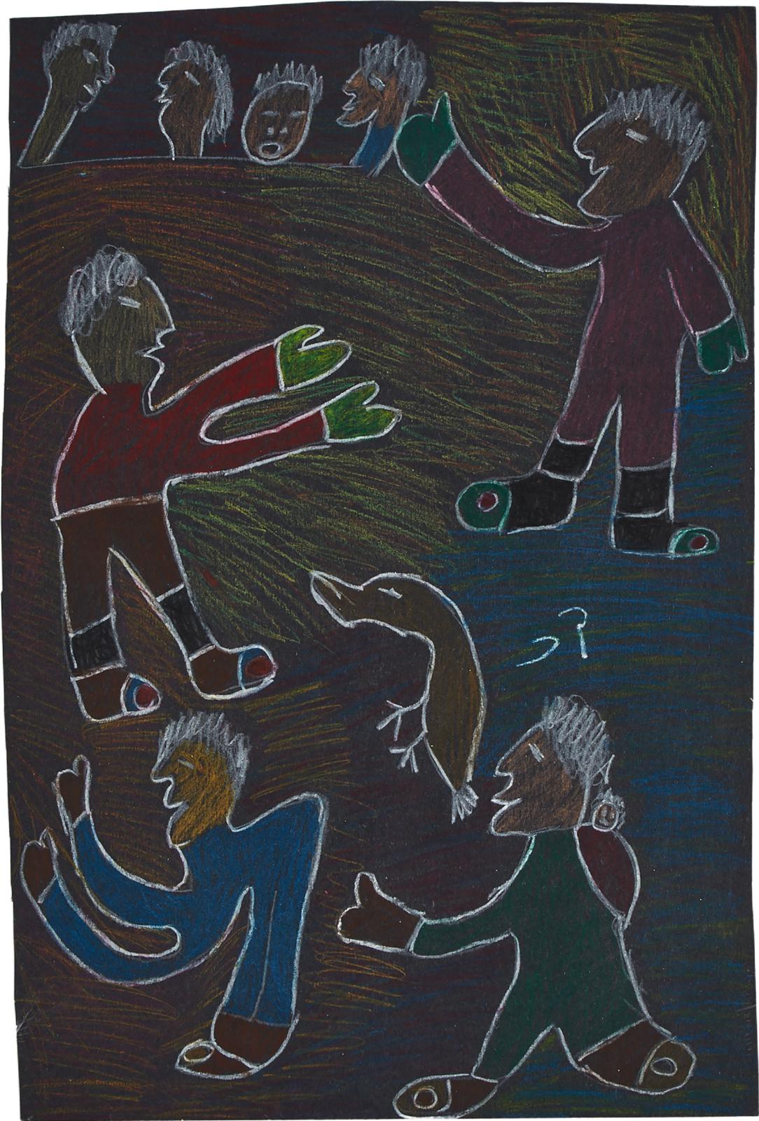 Lucy Tasseor Tutsweetok (1934-2012) - Two Works - Untitled