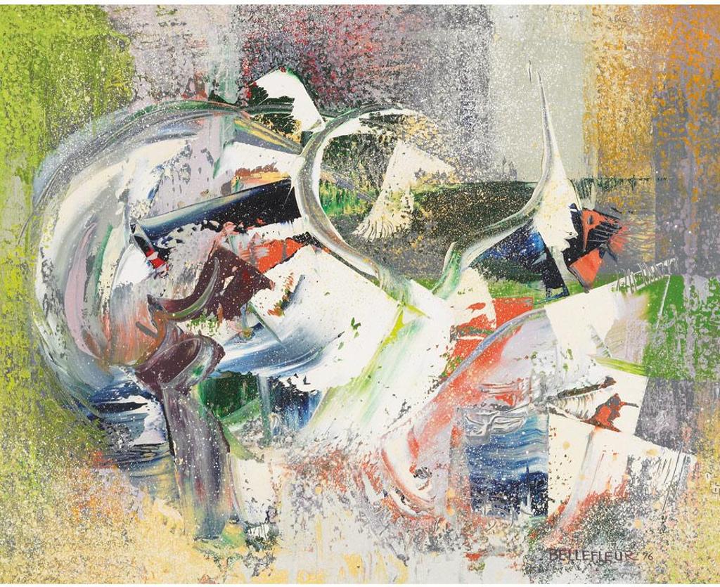 Léon Bellefleur (1910-2007) - Danse D’Un Oiseau