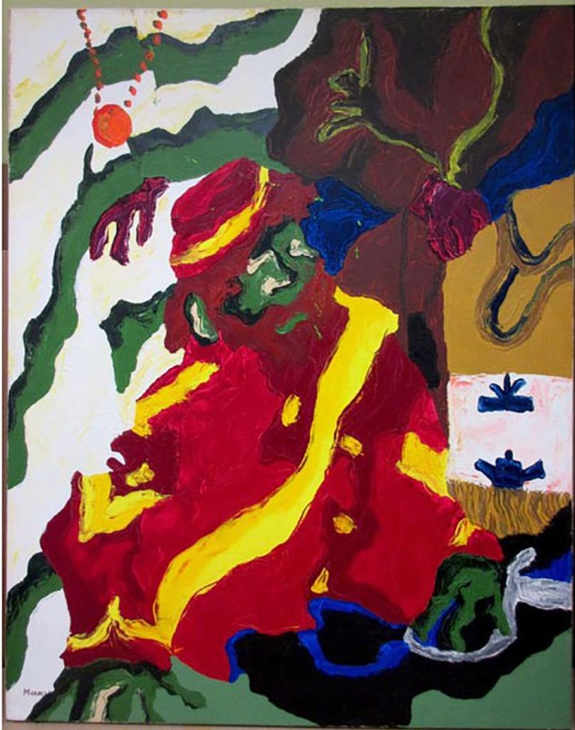 Clifford Maracle (1944-1996) - Friend In A Forage Cap