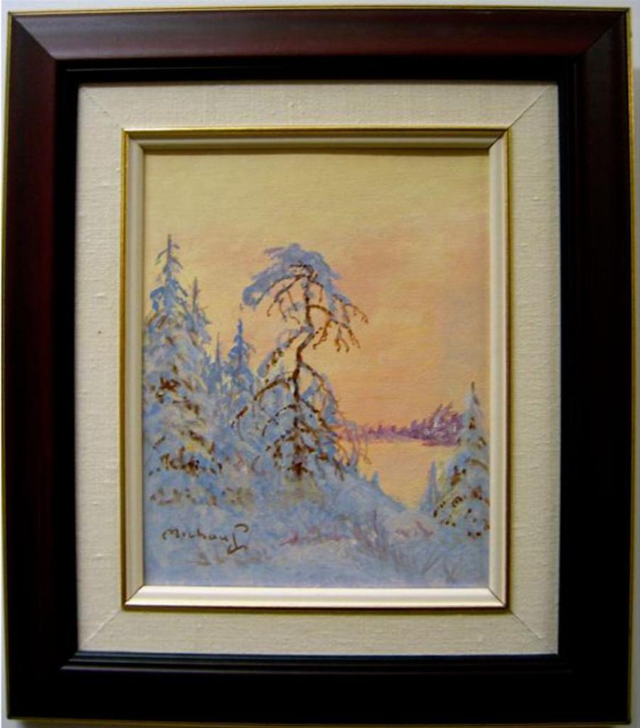 William Michaud (1919-2012) - Winter Evening