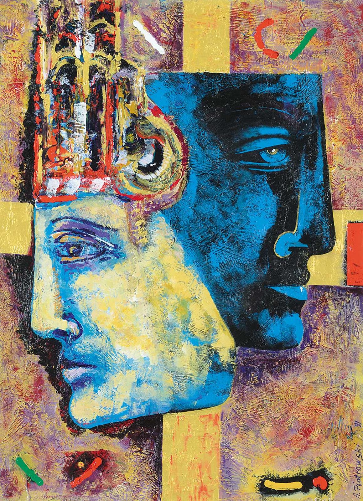 J. Piatrowski - Untitled - Faces