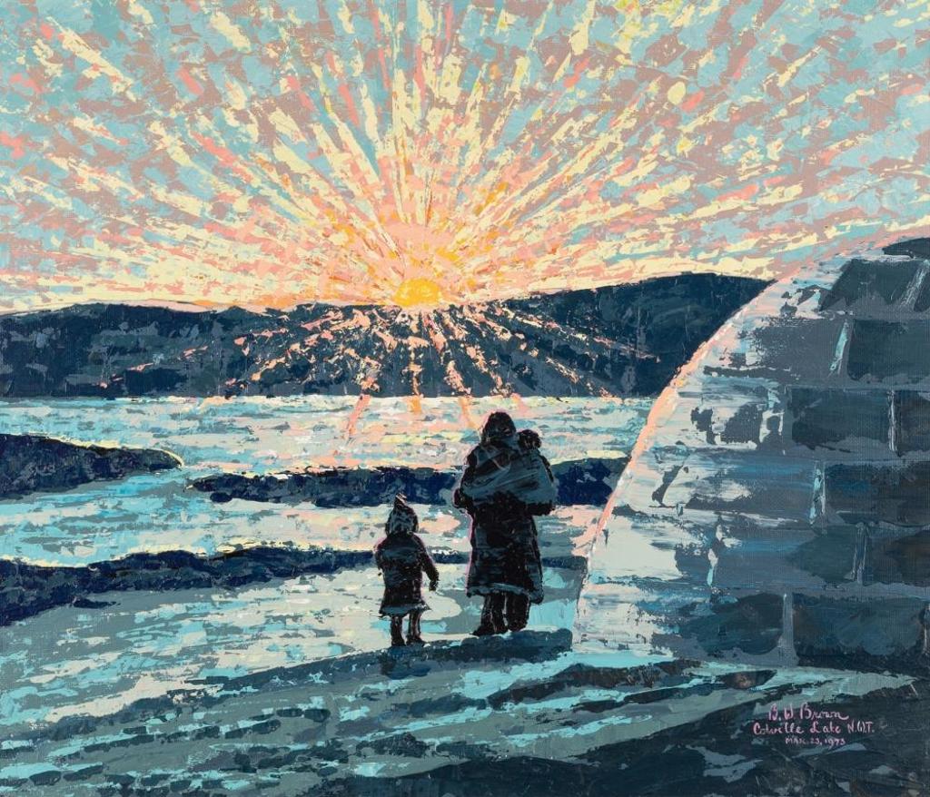 Bern Will Brown (1920-2014) - Untitled-Sunset
