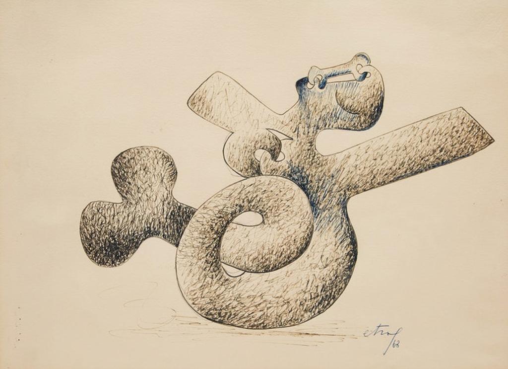 Sorel Etrog (1933-2014) - Study for Quartet