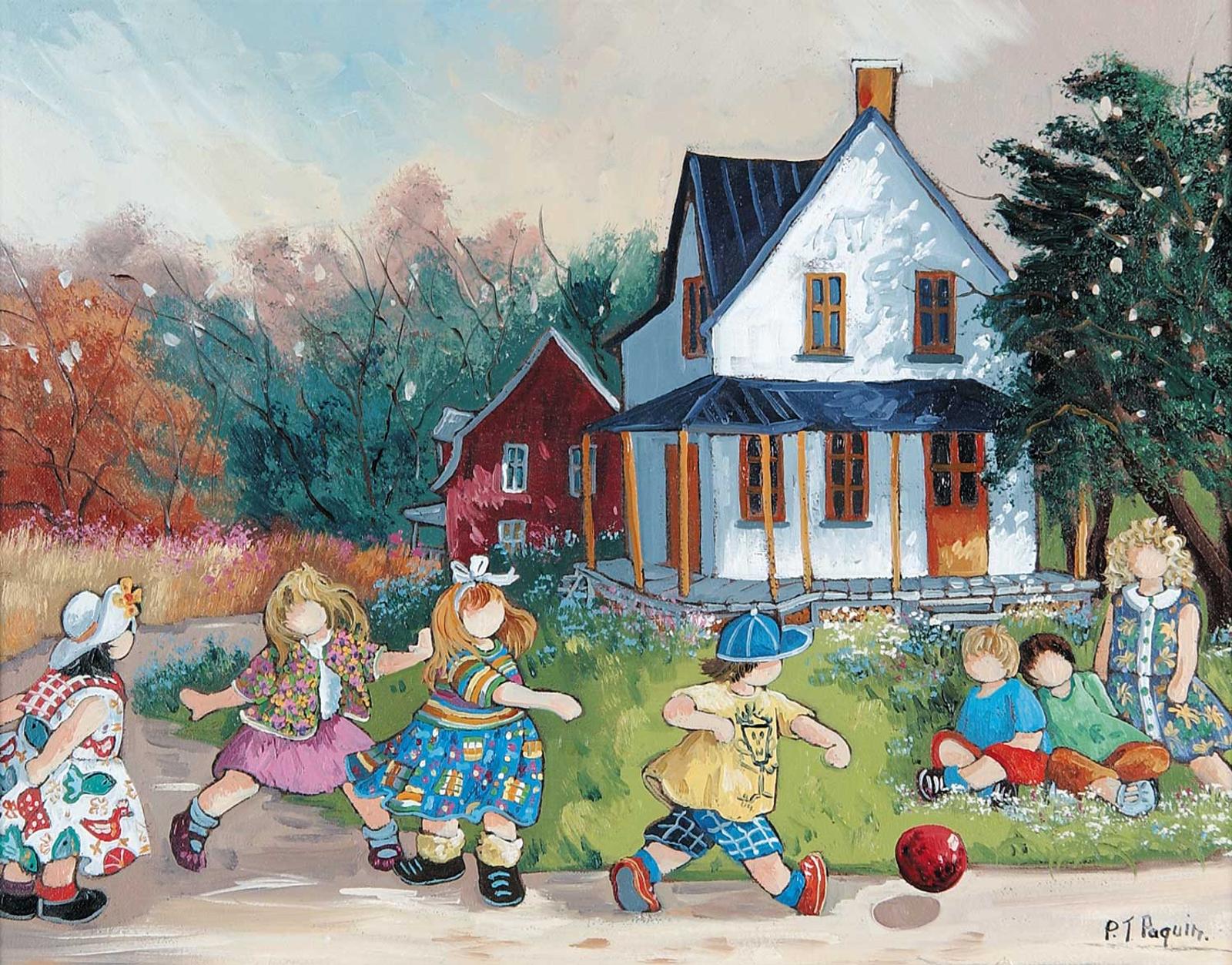 Pauline Thiboudeau Paquin (1952) - Cours Apres Le Ballon