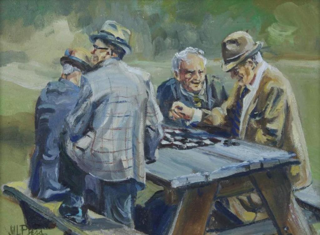 Jill Pless - Playing Checkers