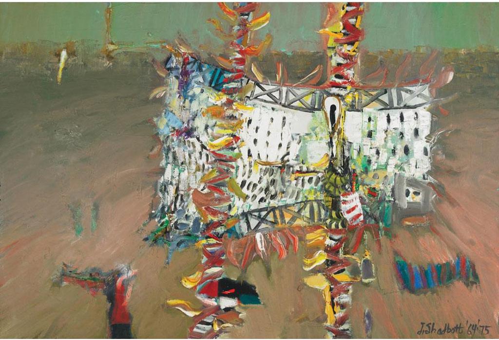 Jack Leaonard Shadbolt (1909-1998) - Fire Fetish, African Dream Series