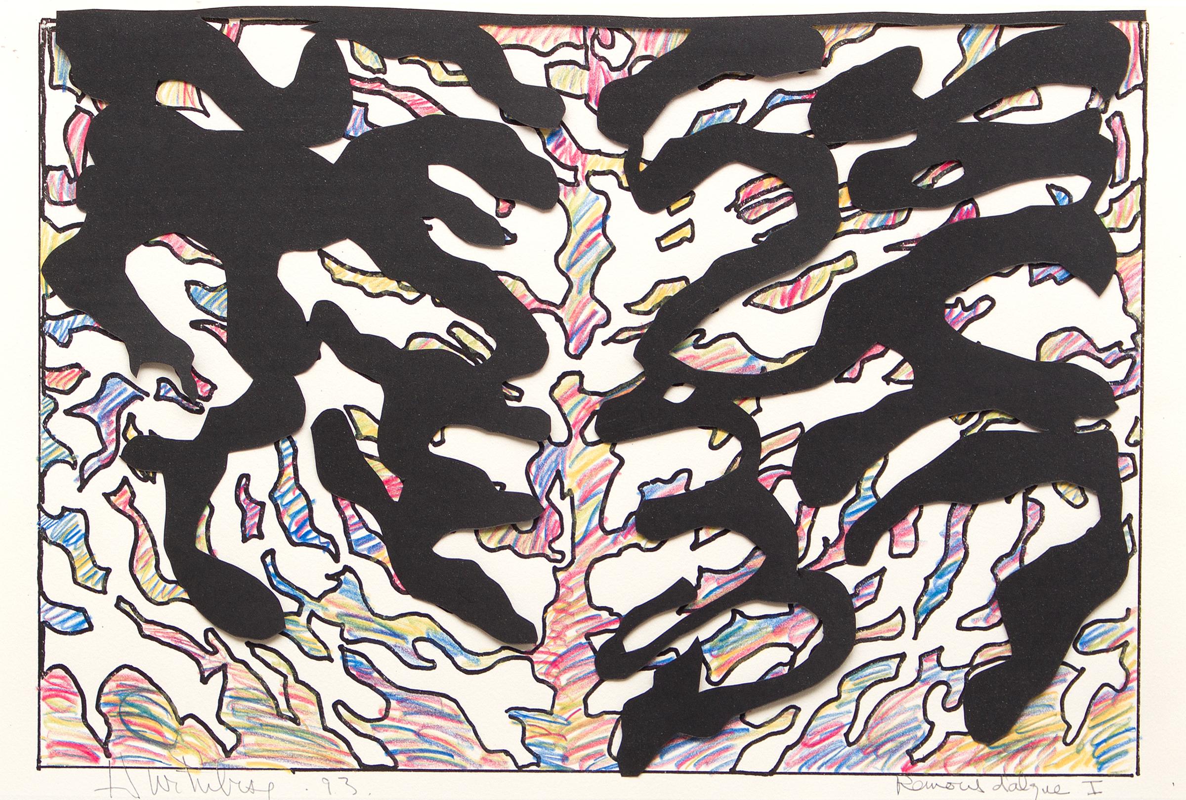 Jacques Hurtubise (1939-2014) - Remous d'algue I, 1993