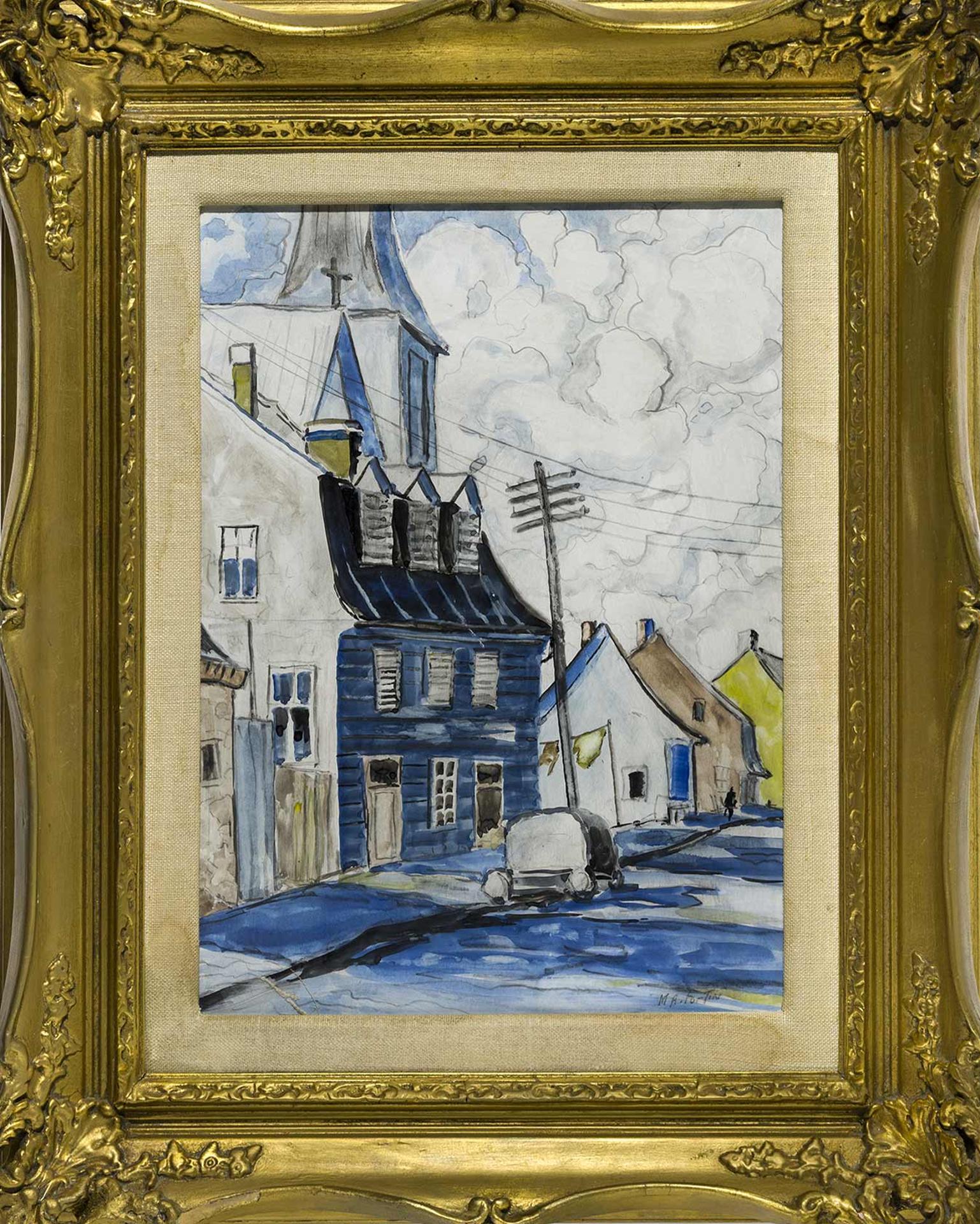 Marc-Aurèle Fortin (1888-1970) - Saint-Sauveur (Québec), c. 1940